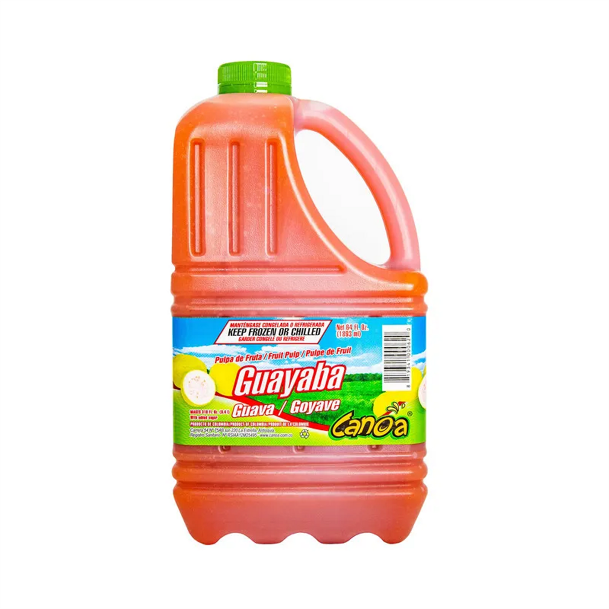 2 - E0000110 - 64 FL OZ FRUIT PULP GUAVA