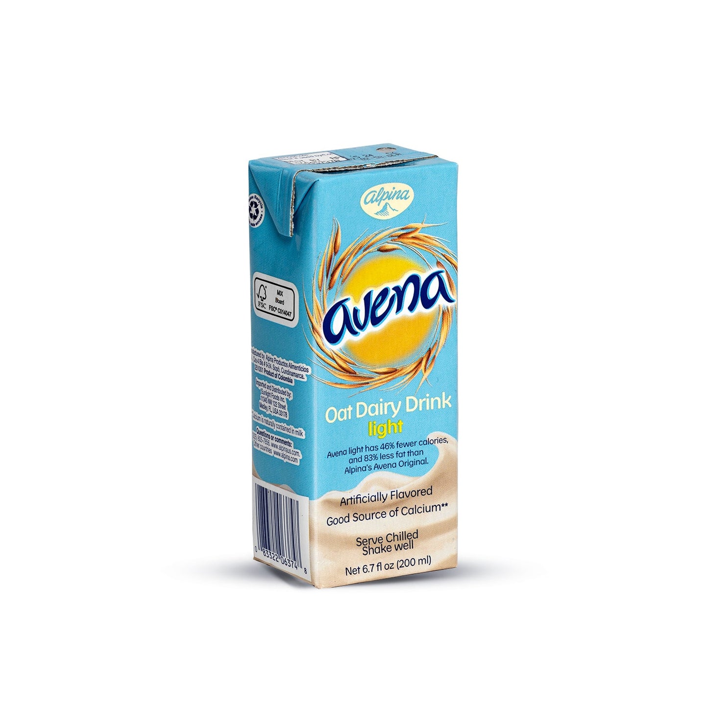 Avena Alpina Light X 8 Unidades