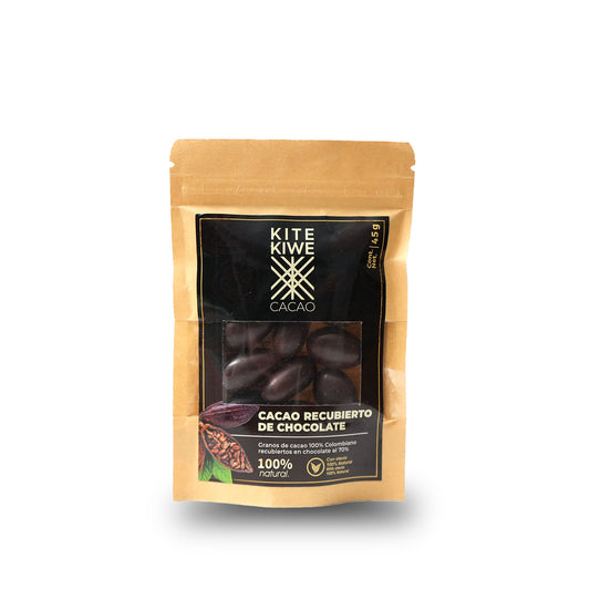 Cacao recubierto de chocolate x 45g
