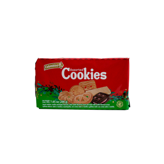 Colombina - Assorted Christmas Cookies - Bag X 200 GR