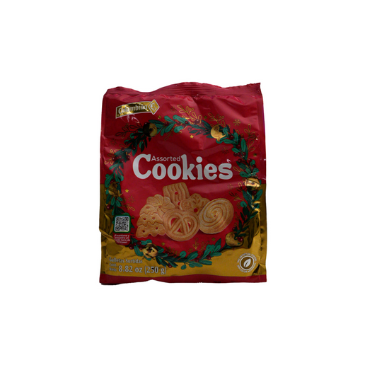 Colombina - Assorted Christmas Cookies - Bag X 250 GR