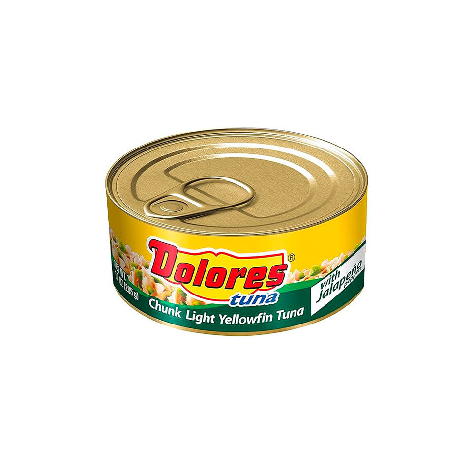 Dolores - Atún Tamaño Familiar con Jalapeños - 1 Unidad X 10 OZ