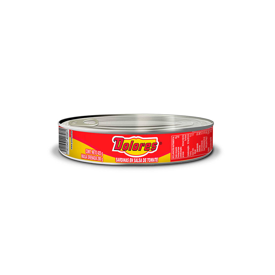 Dolores - Sardinas en Tomate - 1 Unidad X 15 OZ