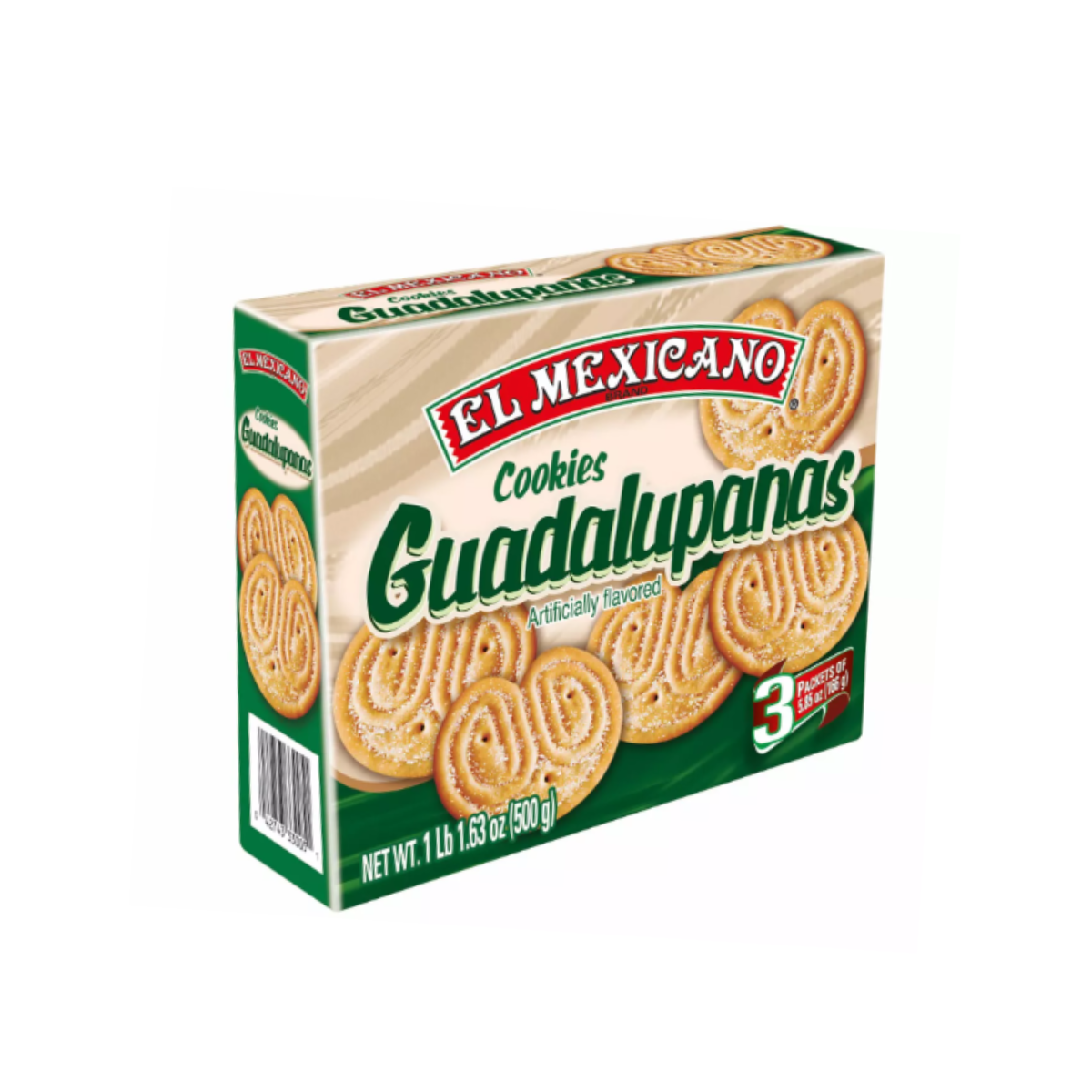 The Mexican - Guadalupanas Cookies - Box X 500 GR