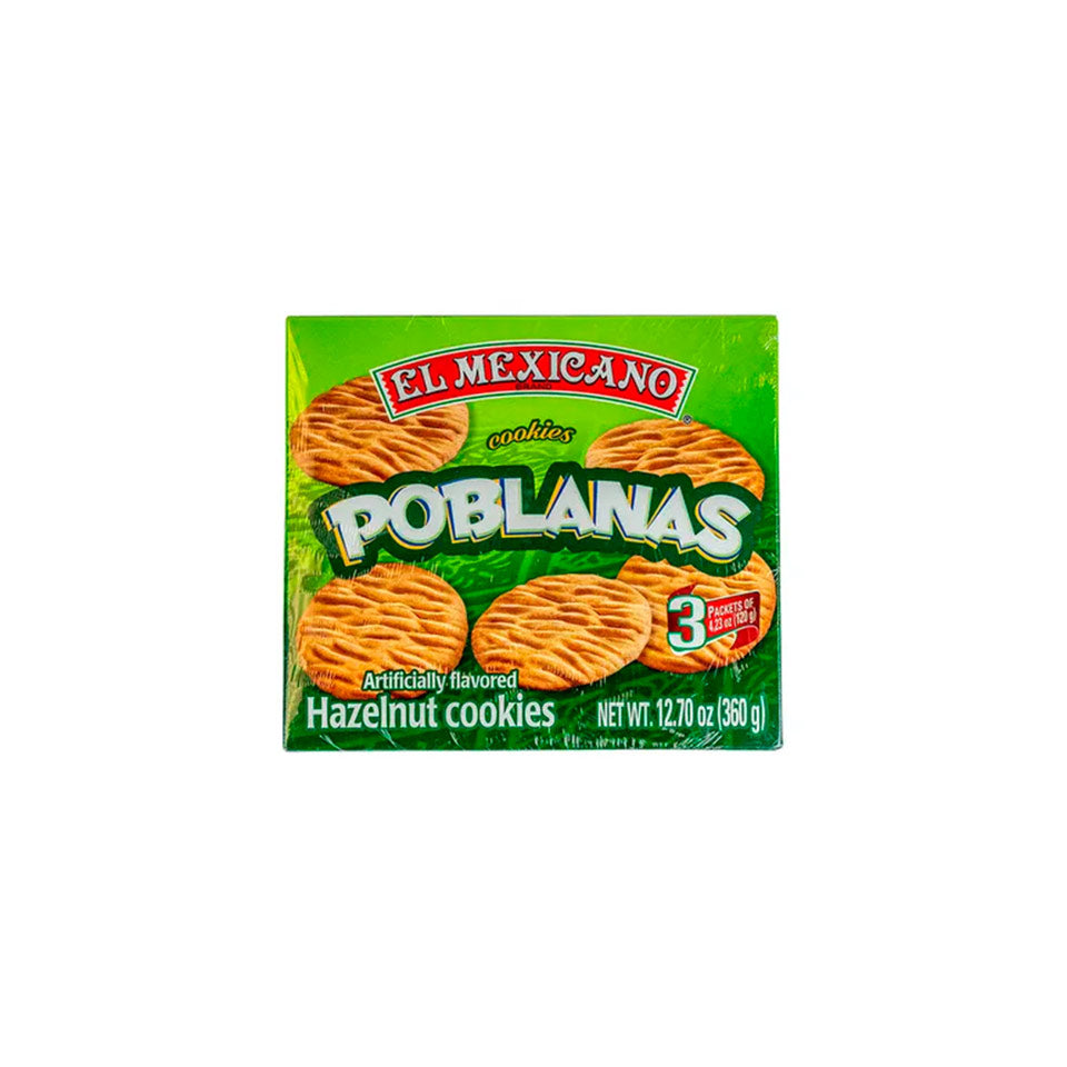 El Mexicano - Poblano Cookies - Package X 12 Units
