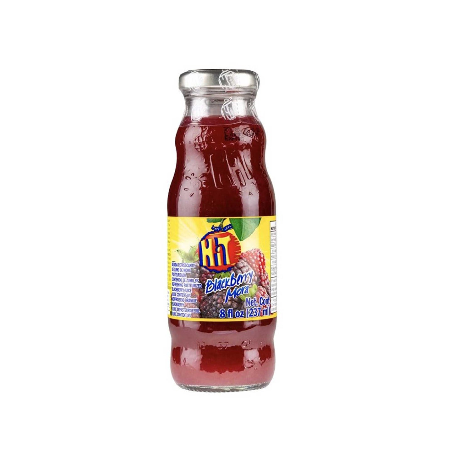 Hit - Blackberry Flavor Juice - Package X 6 Units