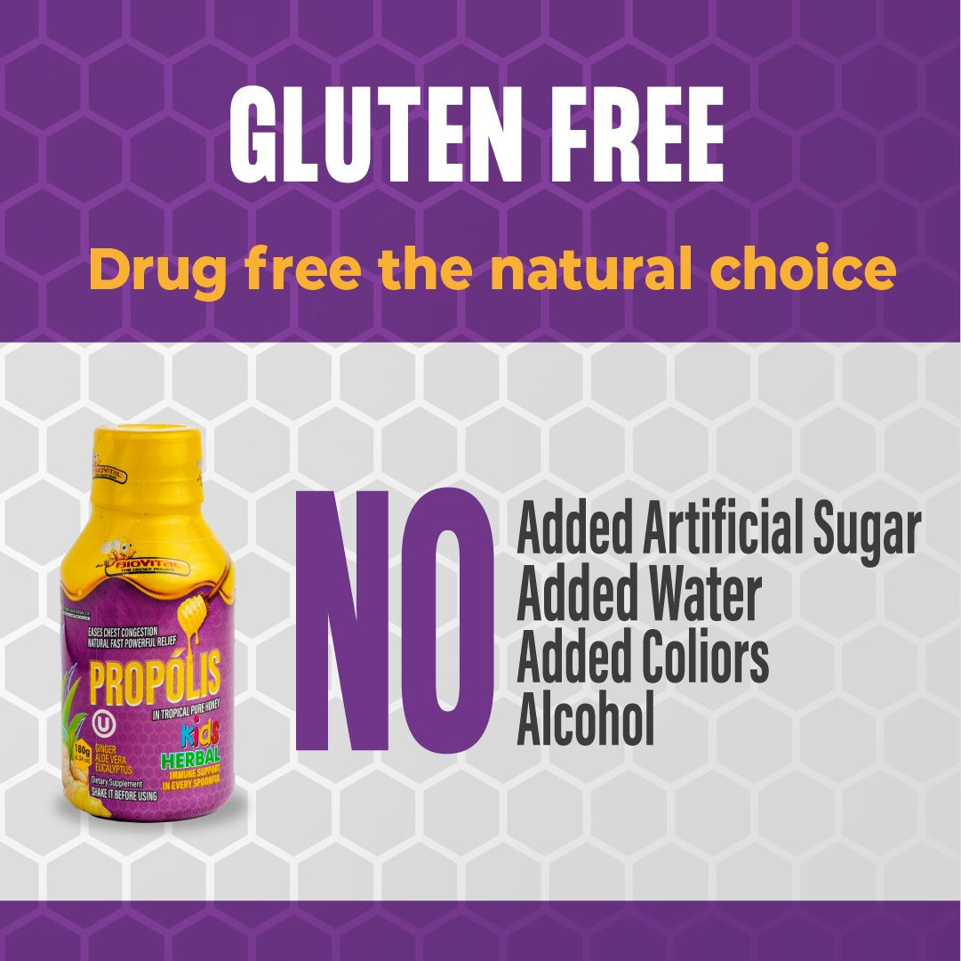 Propóleo Biovital Miel Pura Tropical Kids 180 G X 1 Unidad