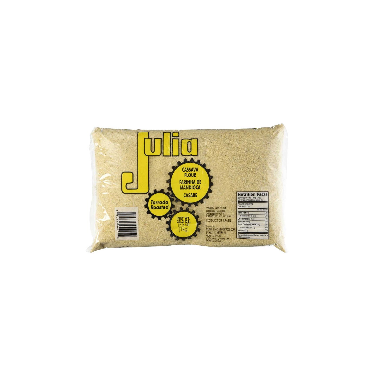 Julia - Harina de Yuca Tostada - Bolsa X 1 KG