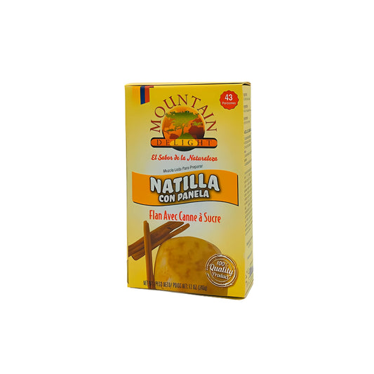 Mountain Delight - Natilla con Panela - Caja X 12 OZ