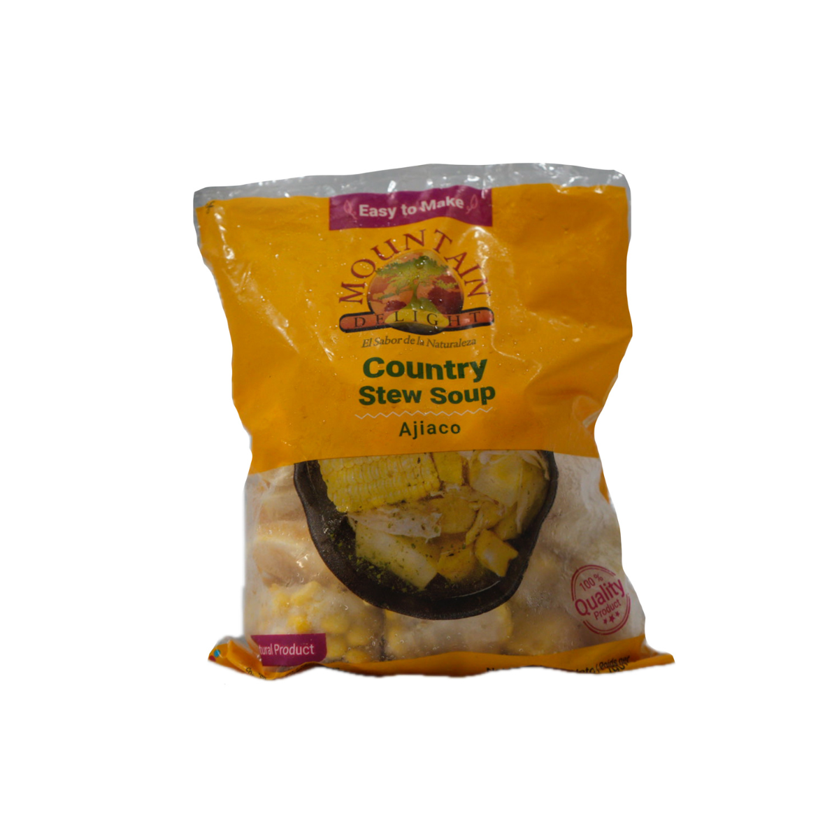 Mountain Delight - Sopa Guisada Ajiaco - Bolsa X 907 GR