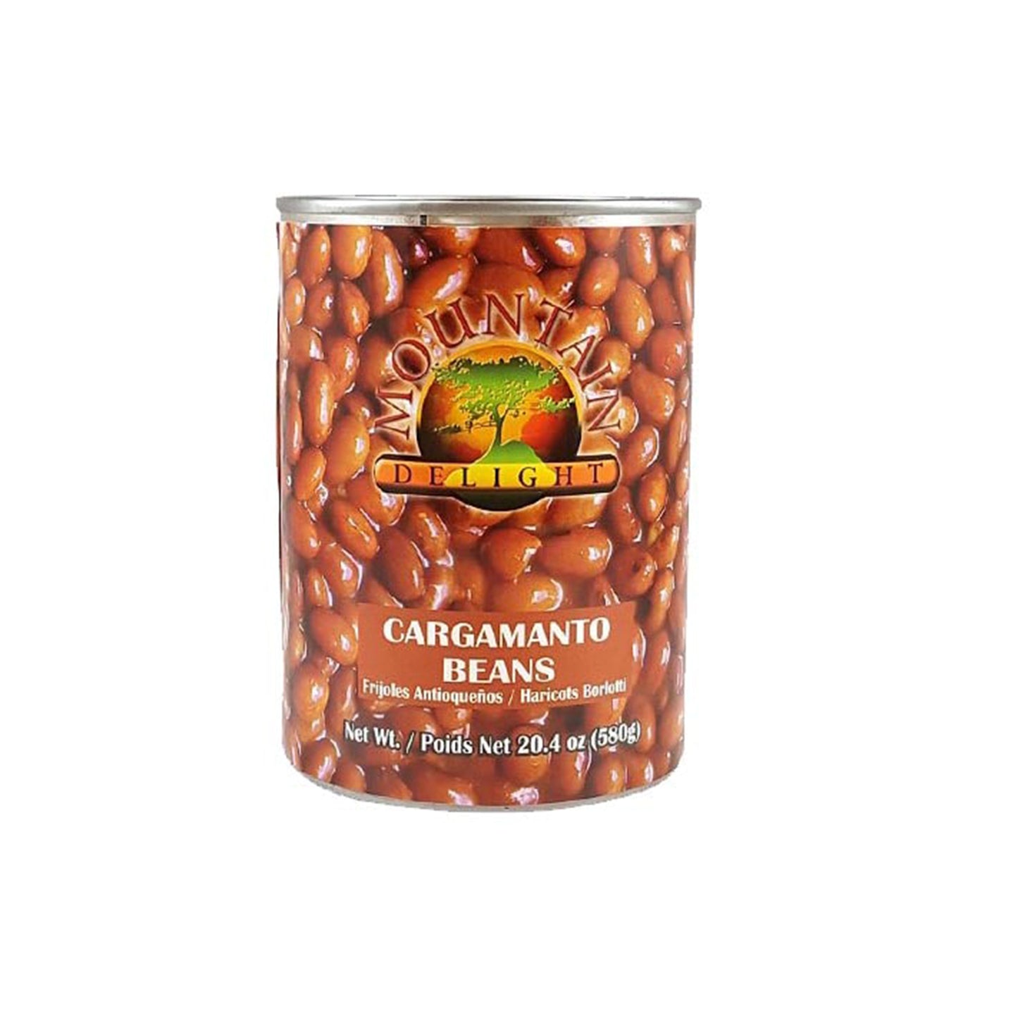 Mountain Delight - Frijoles Cargamanto - Lata X 20.4 OZ