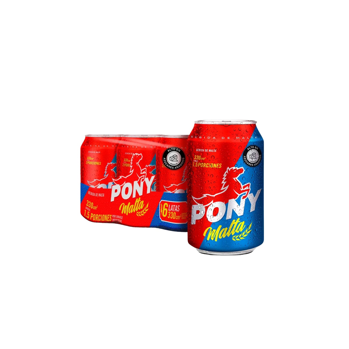 Pony Malta - Canned Drink - Pack X 6 Units