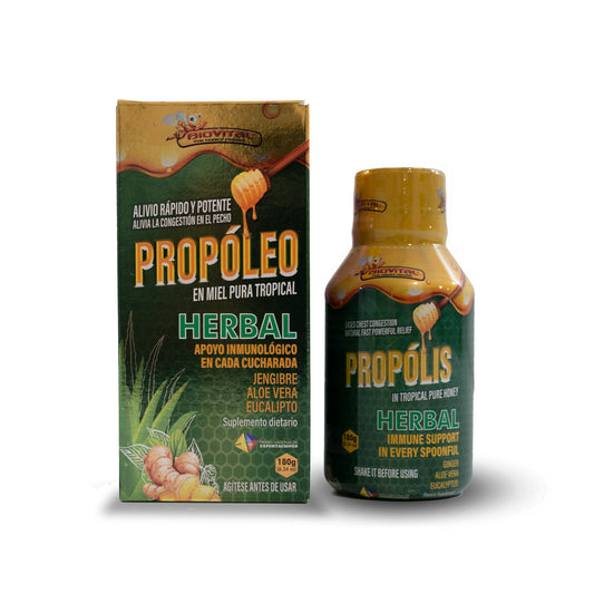 Biovital Propolis Pure Honey Tropical Herbal 180 G X 1 Unit