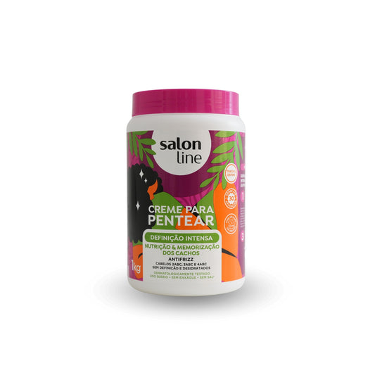 Salón Line Crema para Peinar - Definición Intensa X 1 Unidad