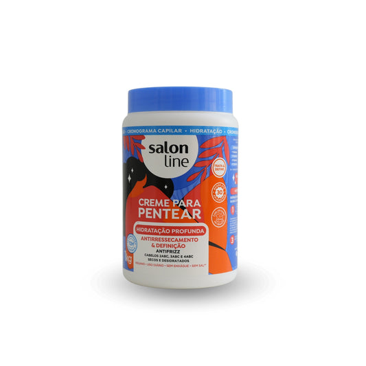 Salón Line Crema para Peinar Hidratación Profunda X 1 Unidad