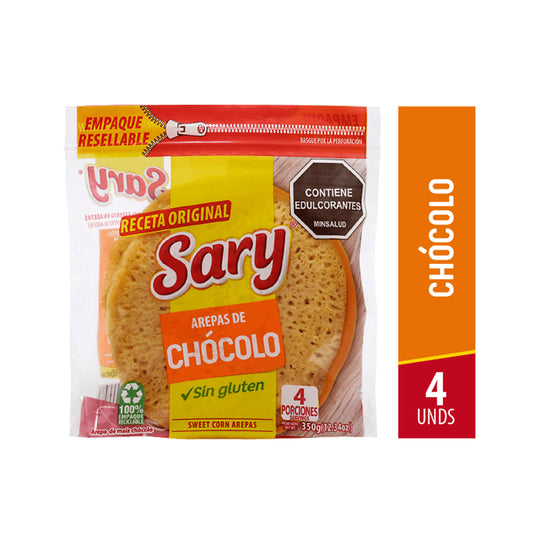Sary - Chocolo Arepa X 4 Units