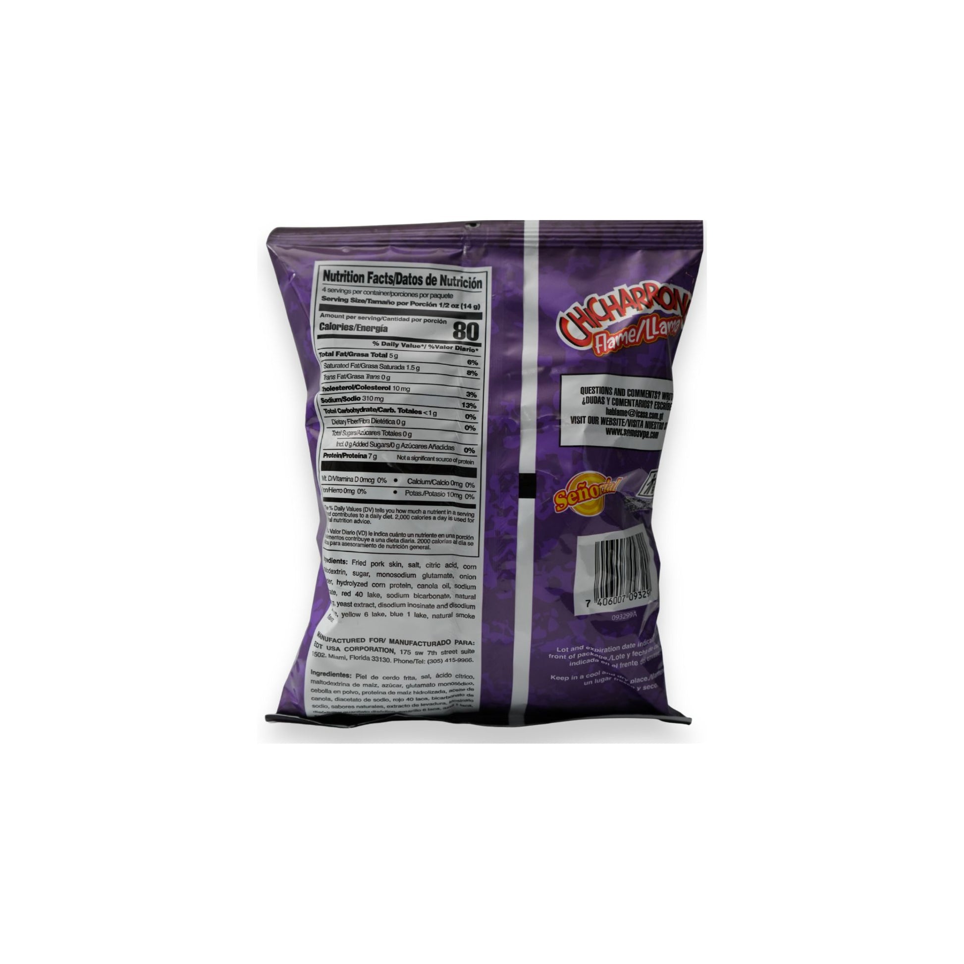 Señorial Chicharrones Llamas - Mr Fermore.