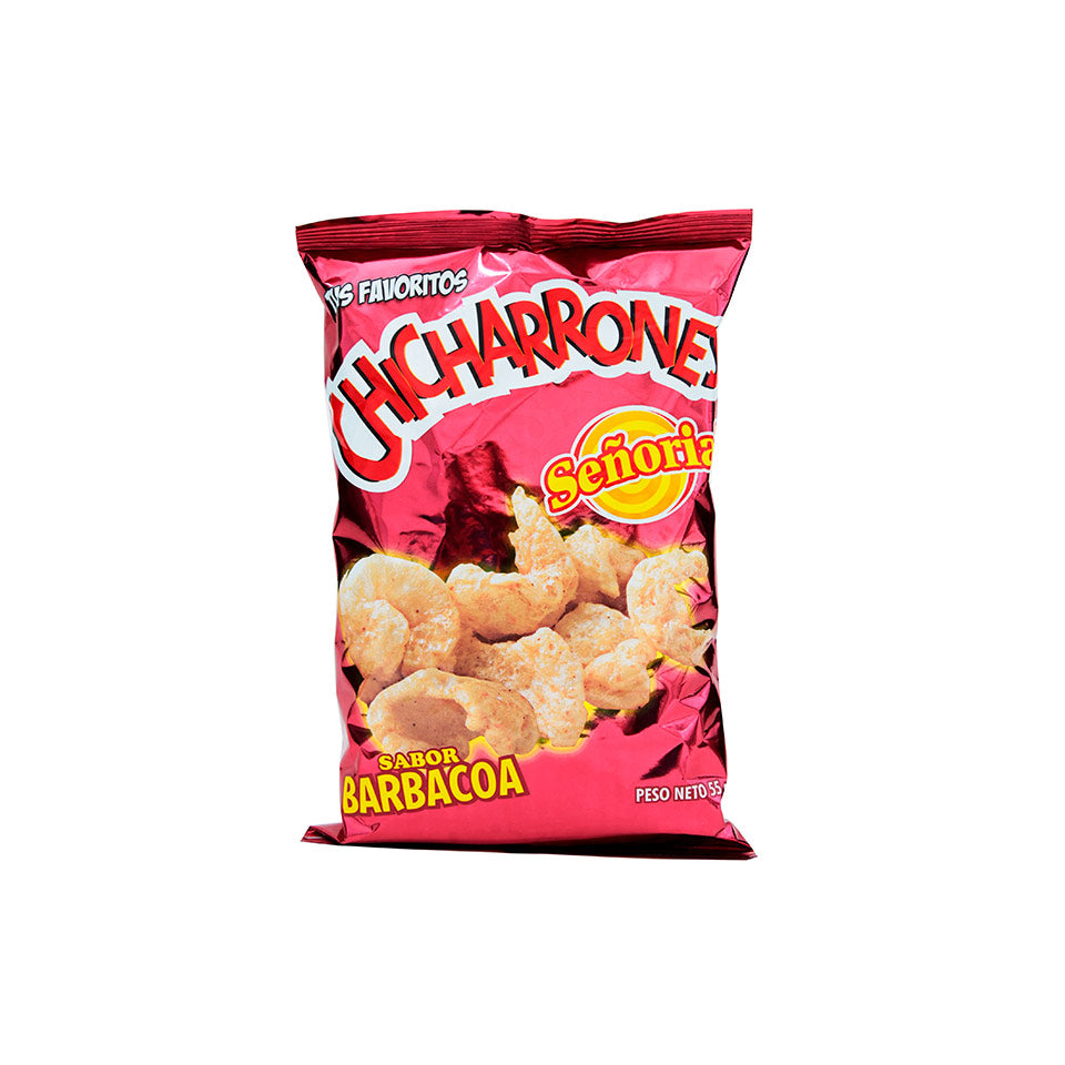 Señorial - Barbecue Chicharrones - Package X 55 GR