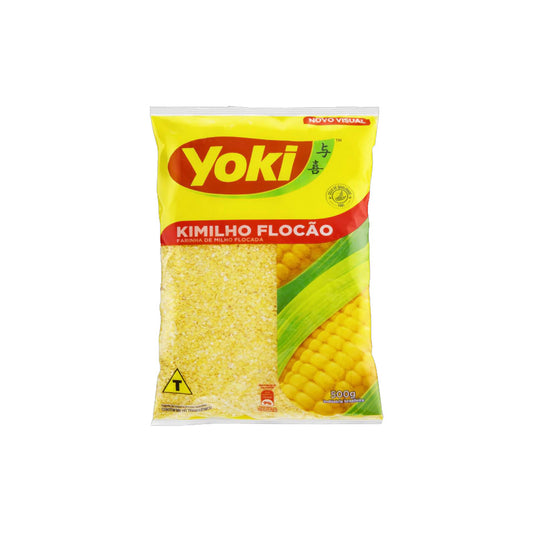 Yoki - Harina de Maíz Tradicional Kimilho Flocao - Bolsa X 500 GR