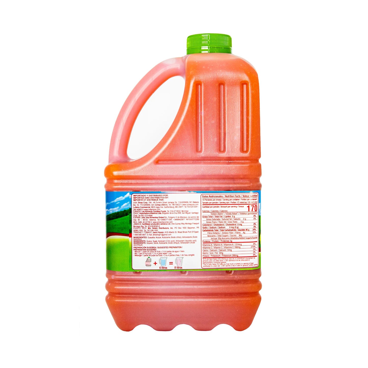 64 FL OZ FRUIT PULP GUAVA