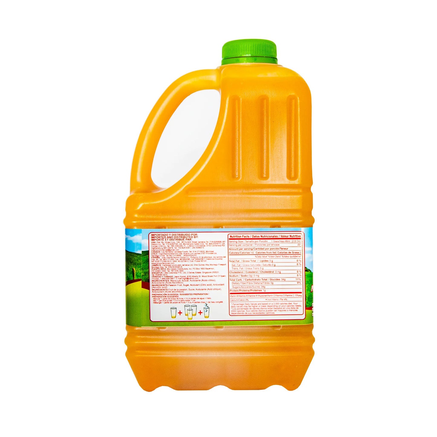 Canoa - Passion Fruit Pulp X 64 OZ