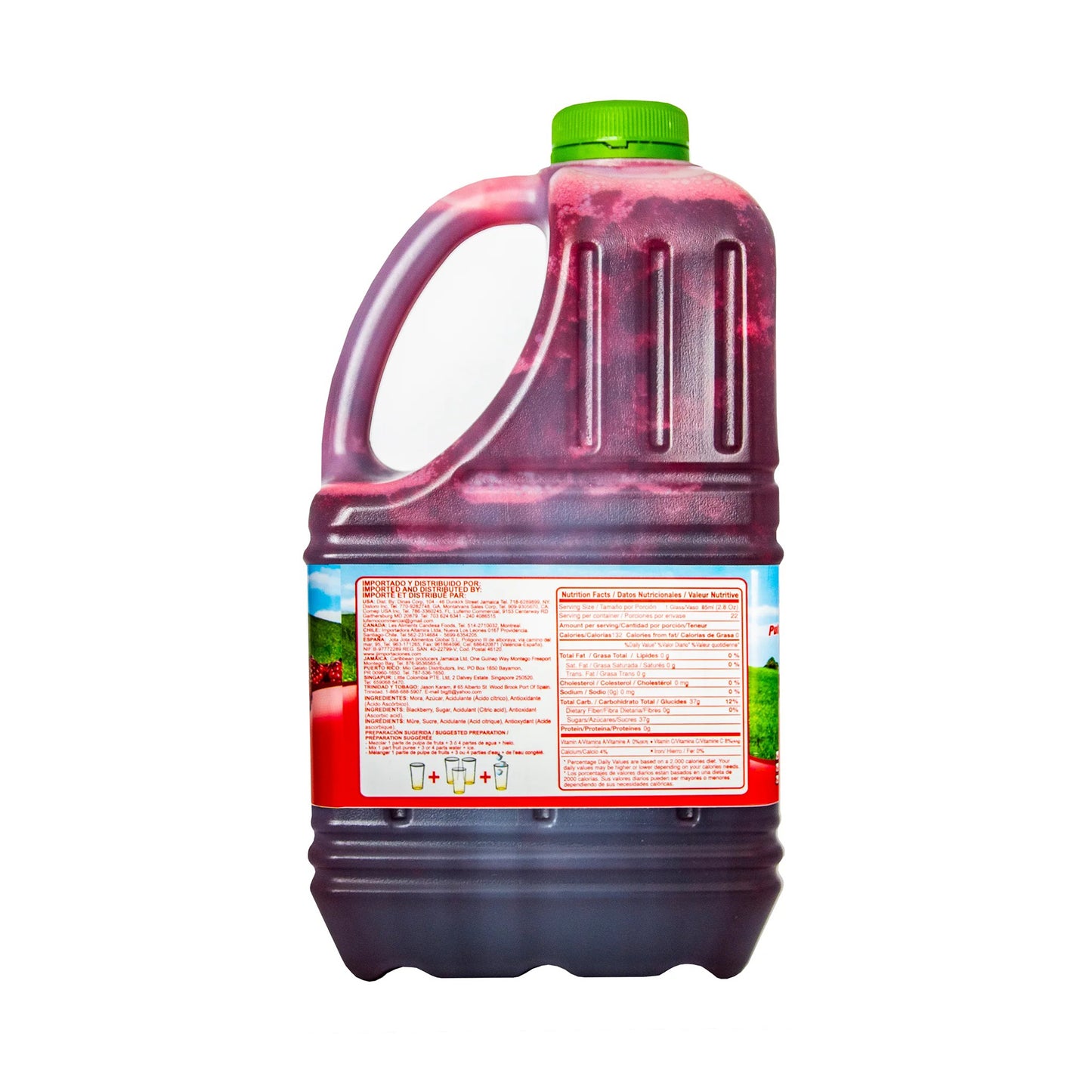 Canoa - Blackberry Fruit Pulp X 64 OZ