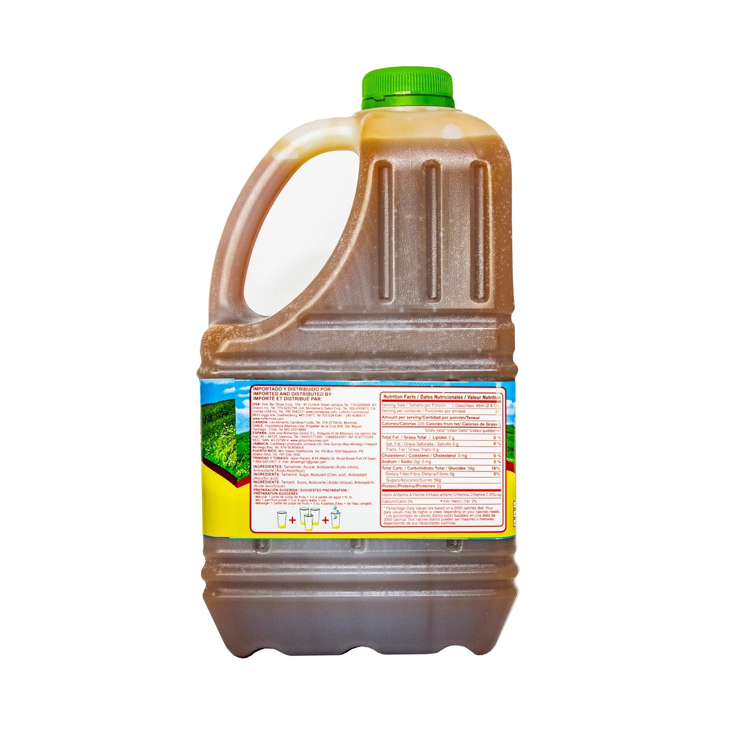 Canoa - Tamarind Fruit Pulp X 64 OZ