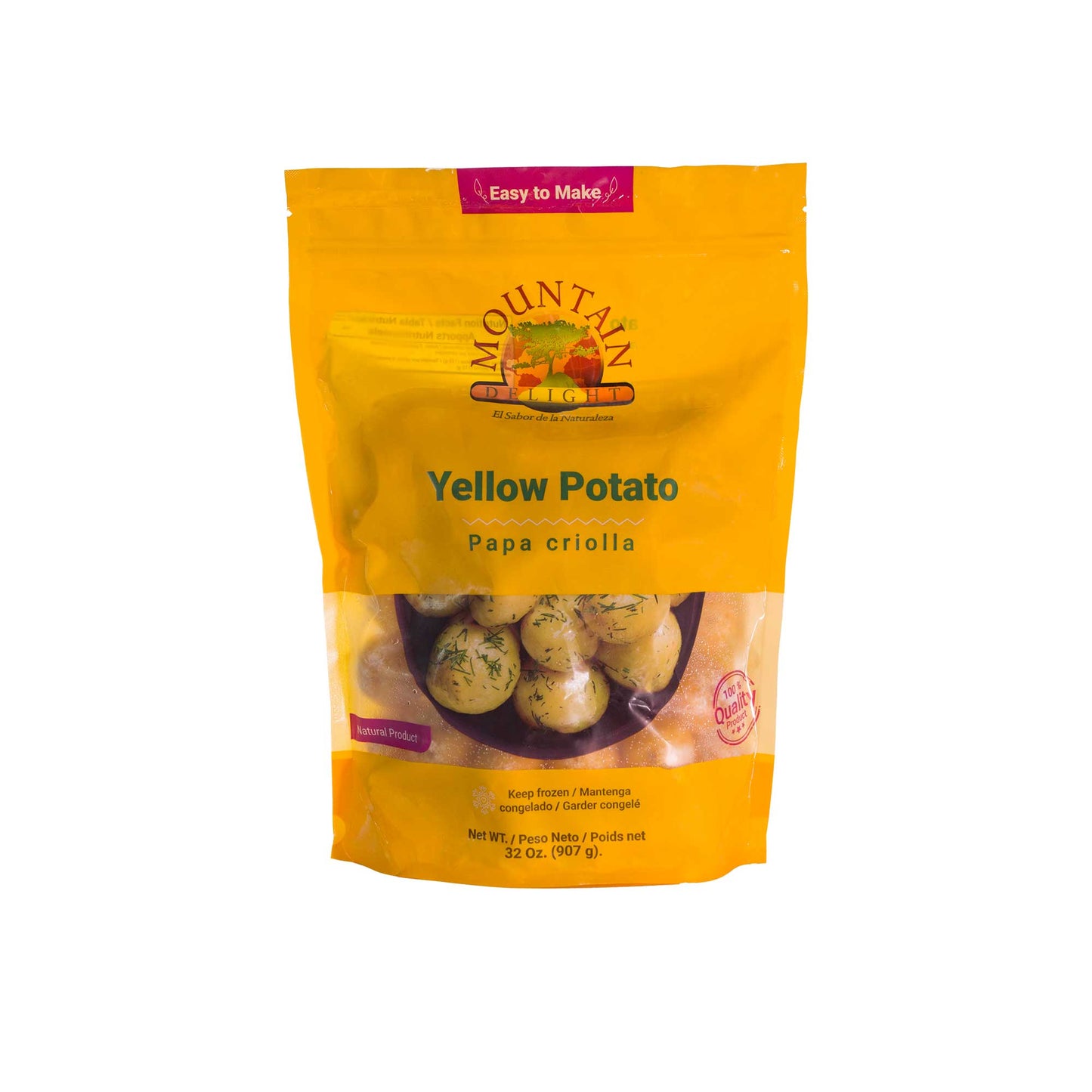 Creole Potato Frozen- Papa Criolla