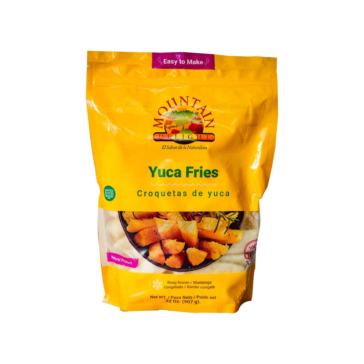 Mountain Delight - Yuca Frita - Bolsa X 907 GR