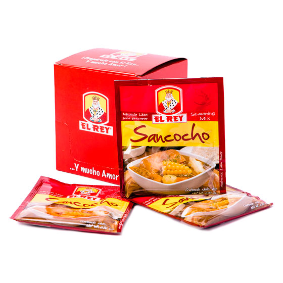 El Rey - Sancocho Seasoning - Box X 12 Units