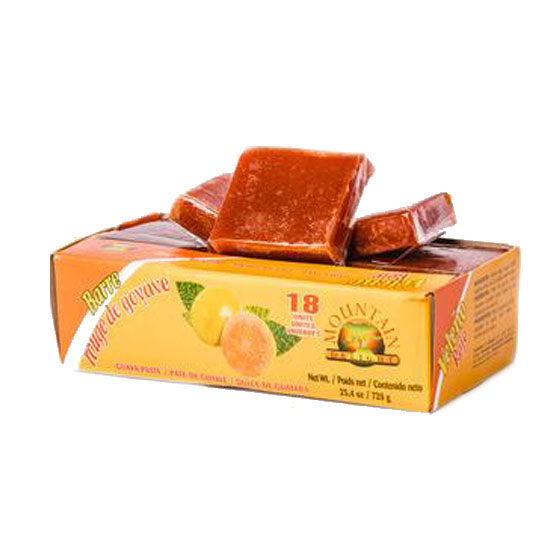 Mountain Delight - Bocadillo de Guayaba - Paquete X 18 Unidades