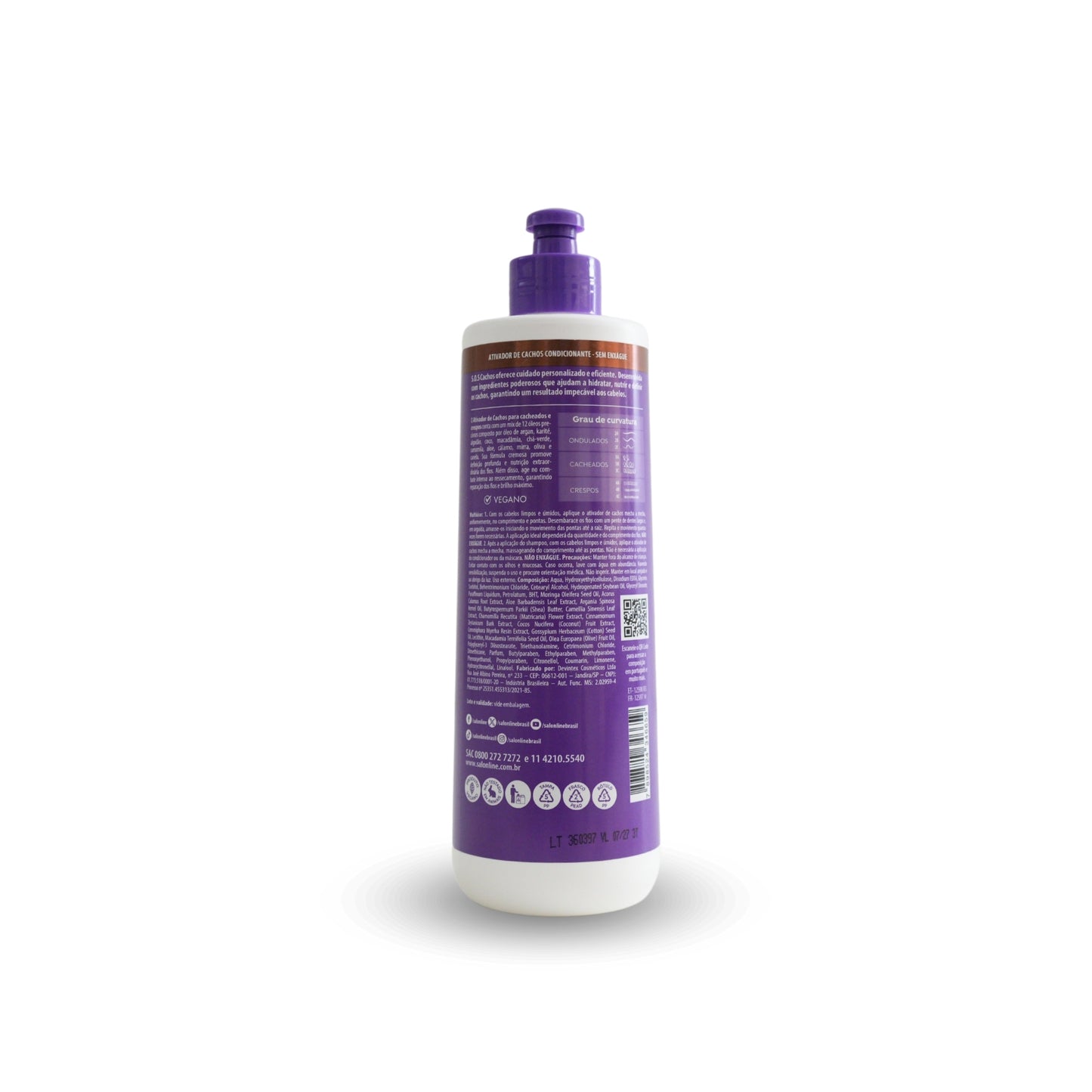 Salon Line Curl Activator SOS Cachos Super Oleos X 1 Unit