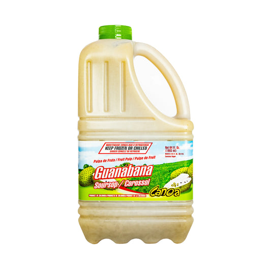 Canoa - Pulpa de Fruta de Guanábana X 64 OZ