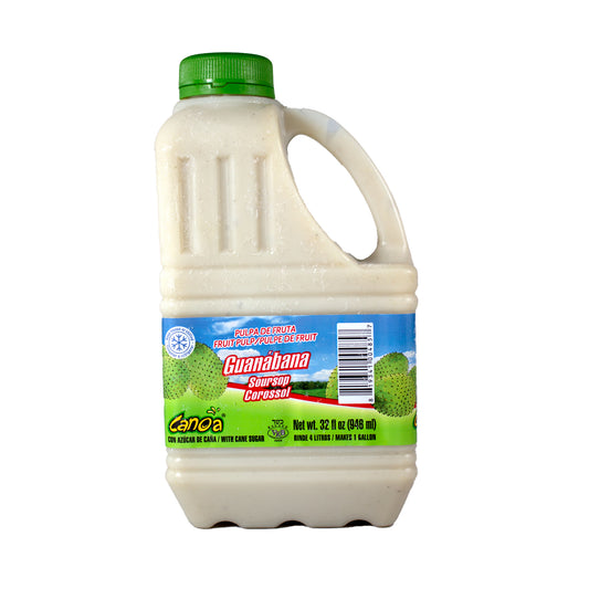 Canoa - Pulpa de Fruta de Guanábana X 32 OZ