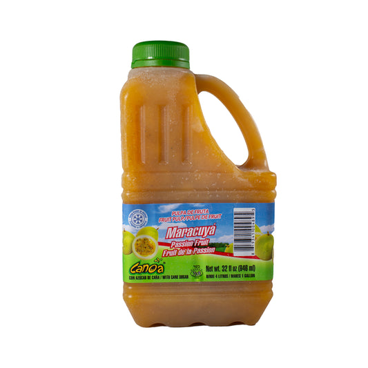 Canoa - Pulpa de Fruta de Maracuyá X 32 OZ