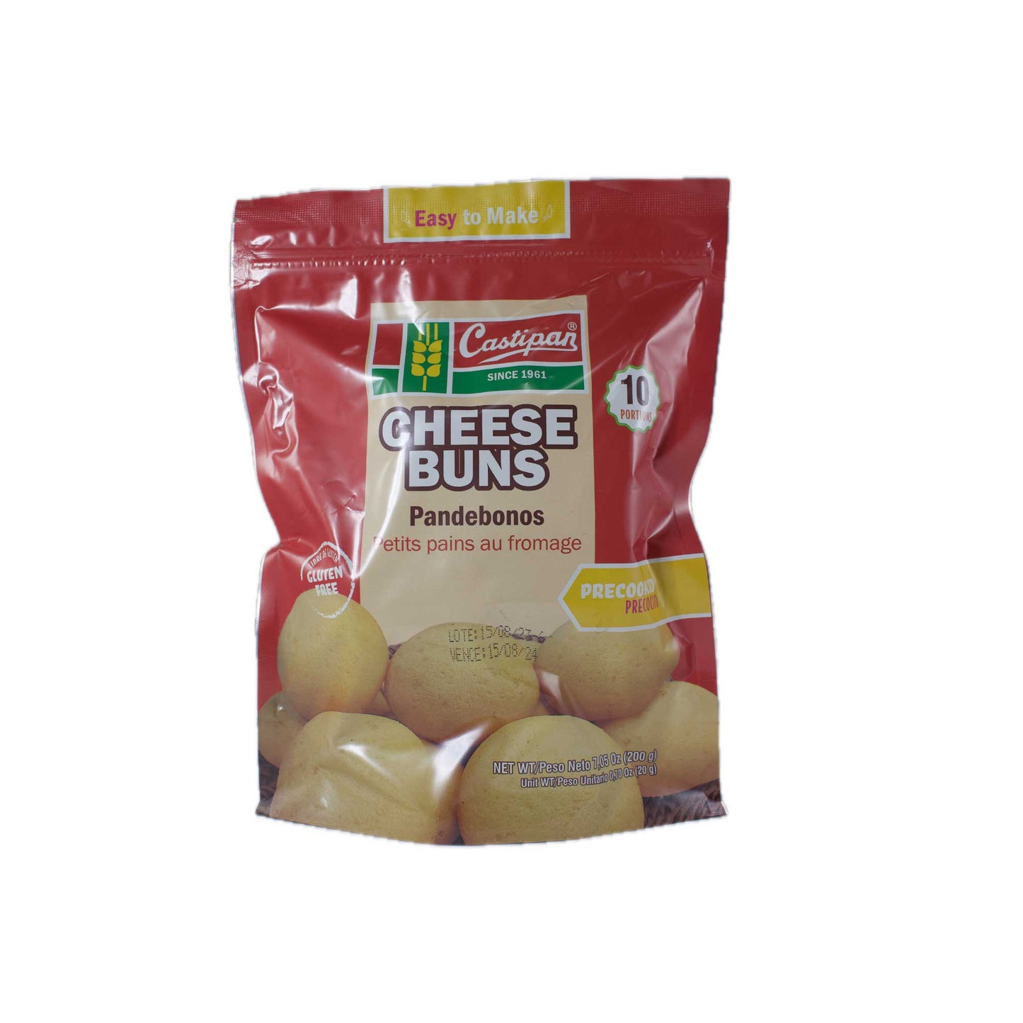 Castipan - Cheese Buns - Bag X 10 Units