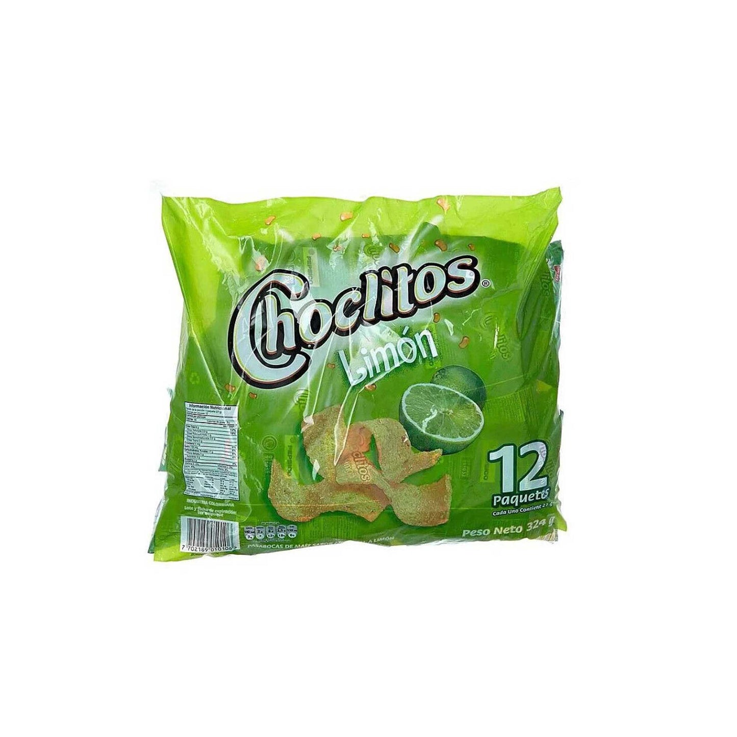 Lemon Choclitos - Package X 12 Units