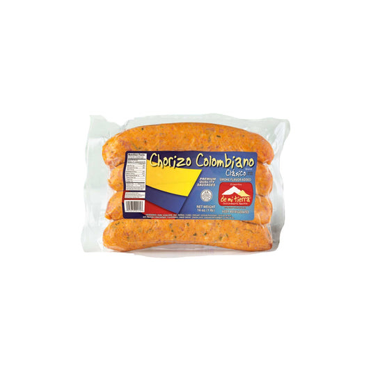 De Mi Tierra - Chorizo Colombiano - Paquete X 16 OZ