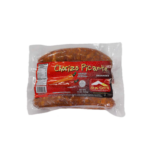 De Mi Tierra - Spicy Mexican Chorizo - Package X 16 OZ 