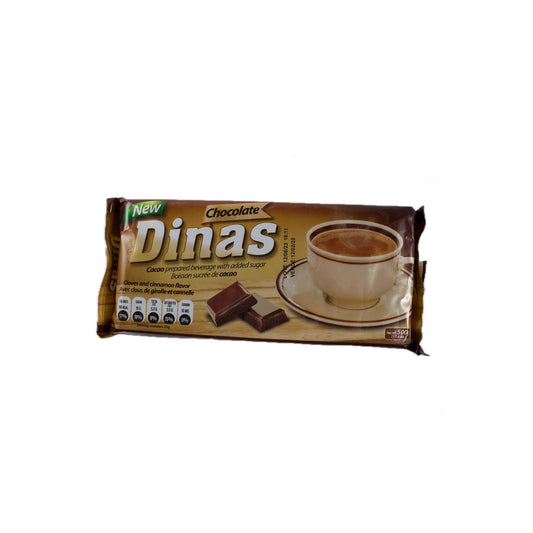 Dinas - Chocolate Clavos y Canela - Paquete X 500 GR