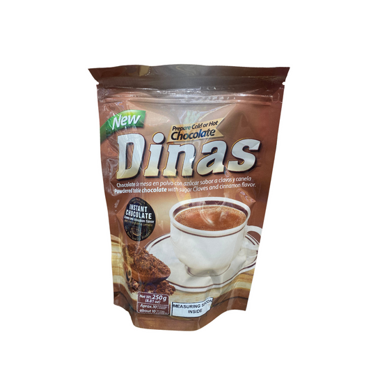 Dinas - Chocolate en Polvo - Bolsa X 250 GR