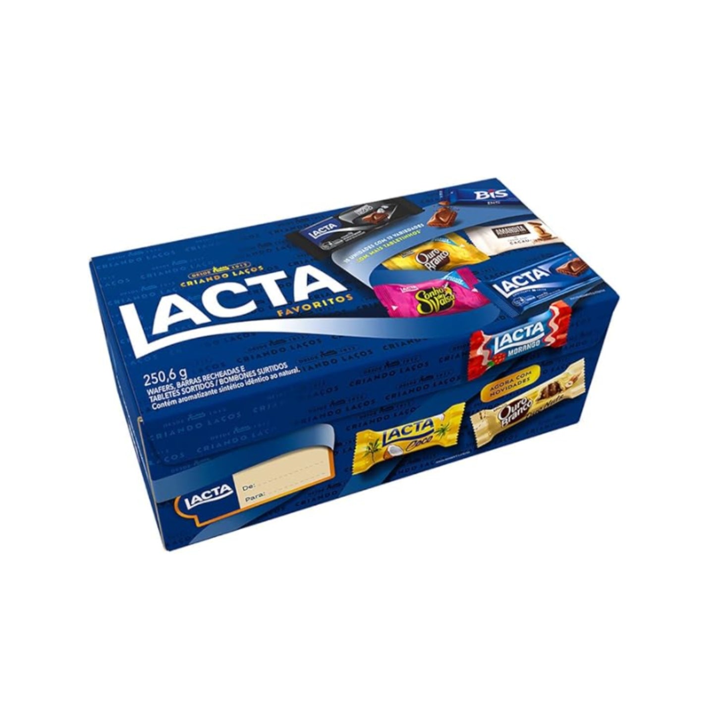 Lacta - Favorite Assorted Chocolates - Box X 250 GR