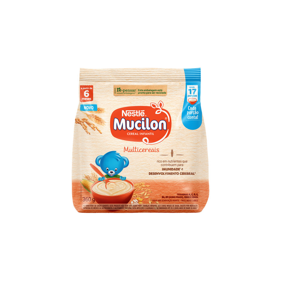Nestlé - Mucilon Multicereals Sachet - Package X 360 GR