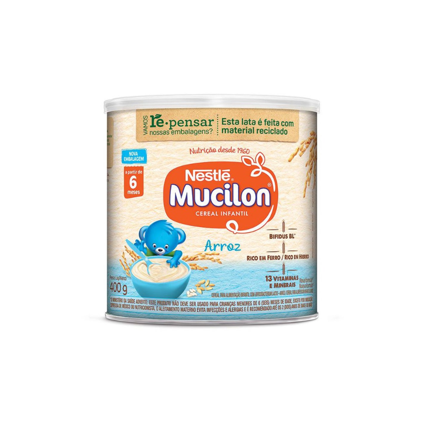 Nestlé - Mucilon Arroz - Tarro X 360 GR
