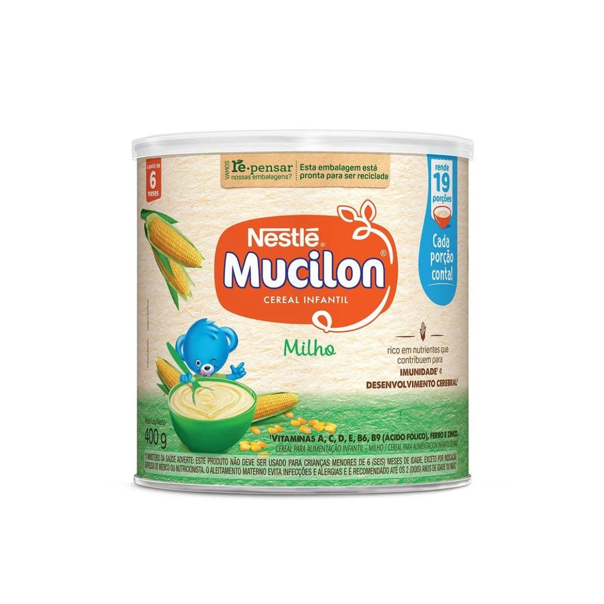 Nestlé - Mucilon Maíz - Tarro X 400 GR