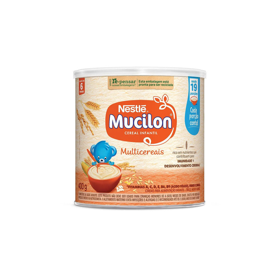 Nestlé - Mucilon Multicereales - Tarro X 400 GR