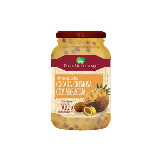 Sao Lourenco - Cocada Cremosa con Maracuyá - Tarro X 700 GR