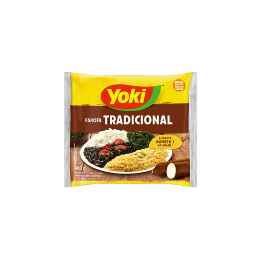 Yoki - Harina de Farofa Tradicional - Bolsa X 400 GR