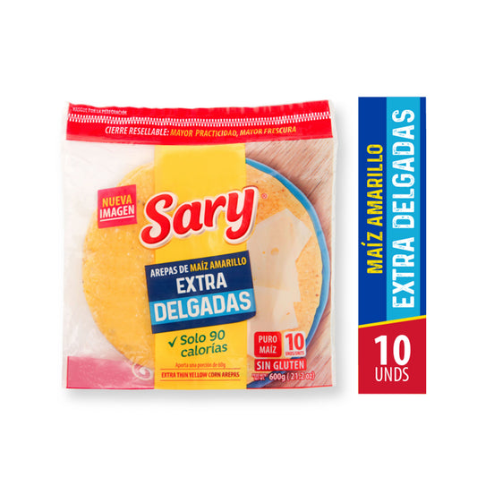 Yellow corn arepa - 10 Unit - SARY