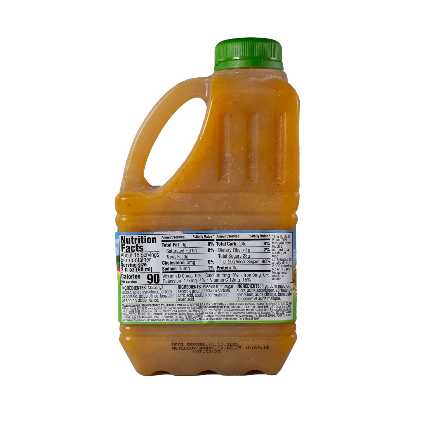 Passion Fruit Pulp / Canoe 32Oz